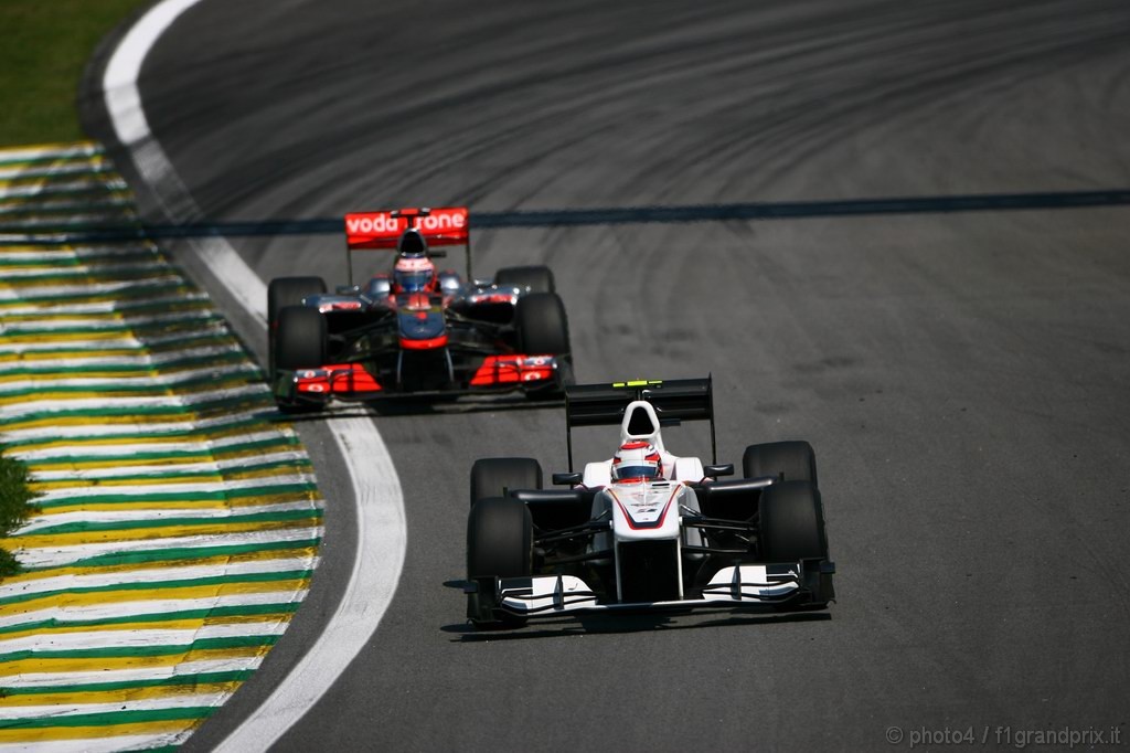 GP Brasile, Gara, Kamui Kobayashi (JAP), BMW Sauber F1 Team, C29 