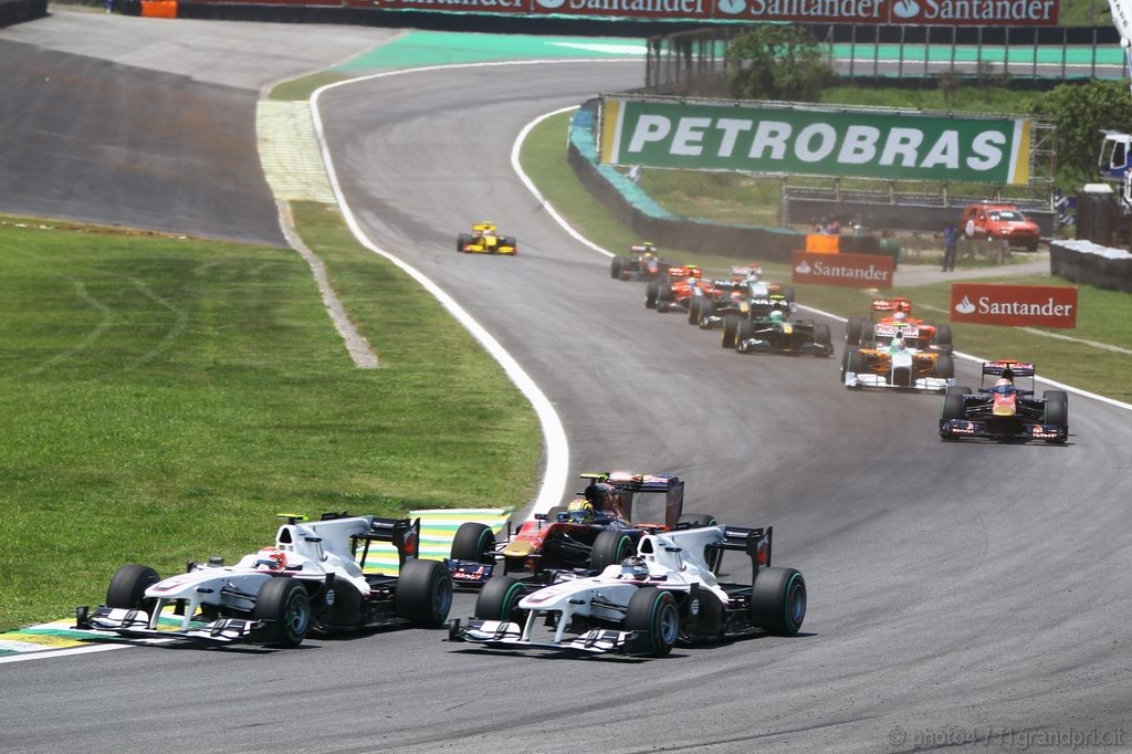GP Brasile, Gara, Kamui Kobayashi (JAP), BMW Sauber F1 Team, C29 