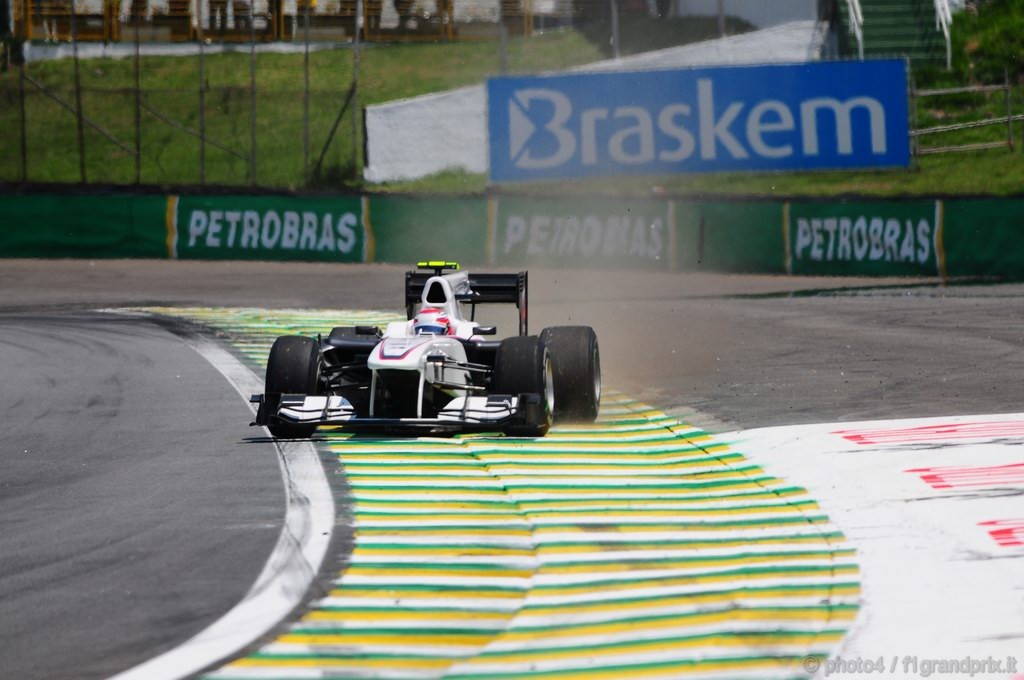 GP Brasile, Gara, Kamui Kobayashi (JAP), BMW Sauber F1 Team, C29 