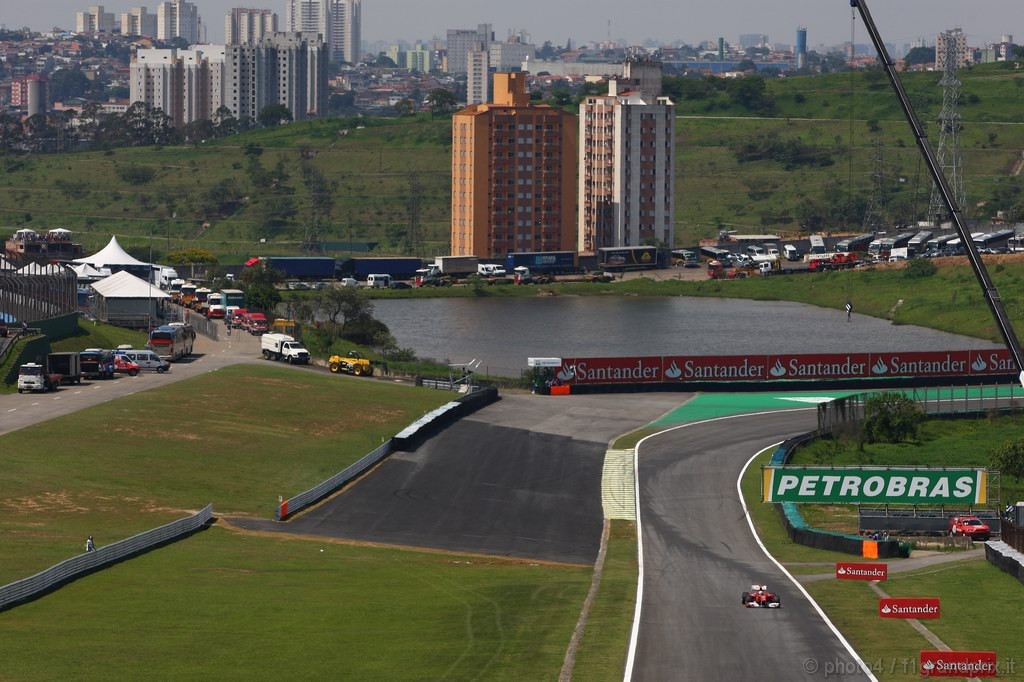 GP Brasile, Gara, Felipe Massa (BRA), Ferrari, F10 