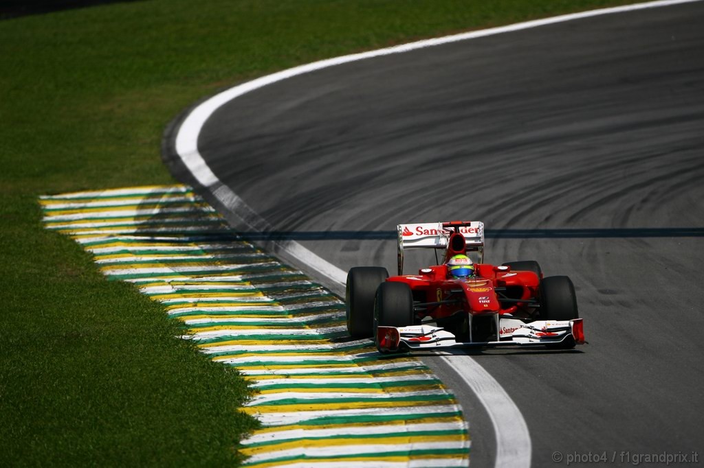 GP Brasile, Gara, Felipe Massa (BRA), Ferrari, F10 