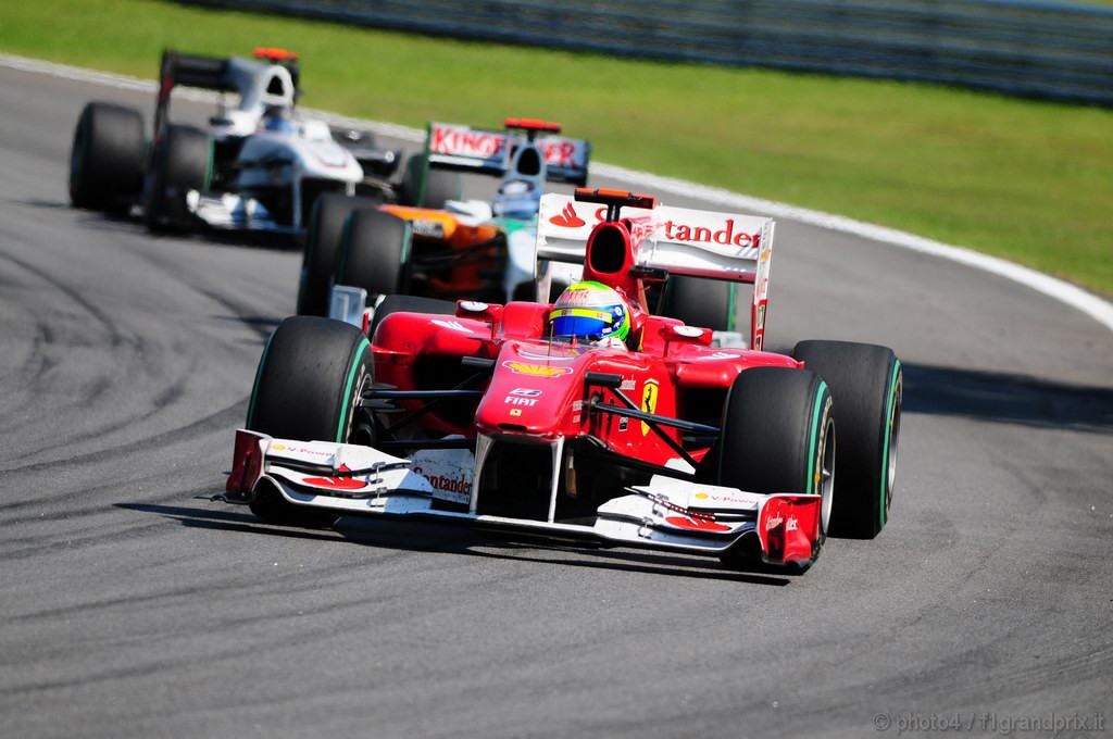 GP Brasile, Gara, Felipe Massa (BRA), Ferrari, F10 