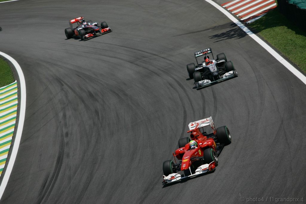 GP Brasile, Gara, Felipe Massa (BRA), Ferrari, F10 