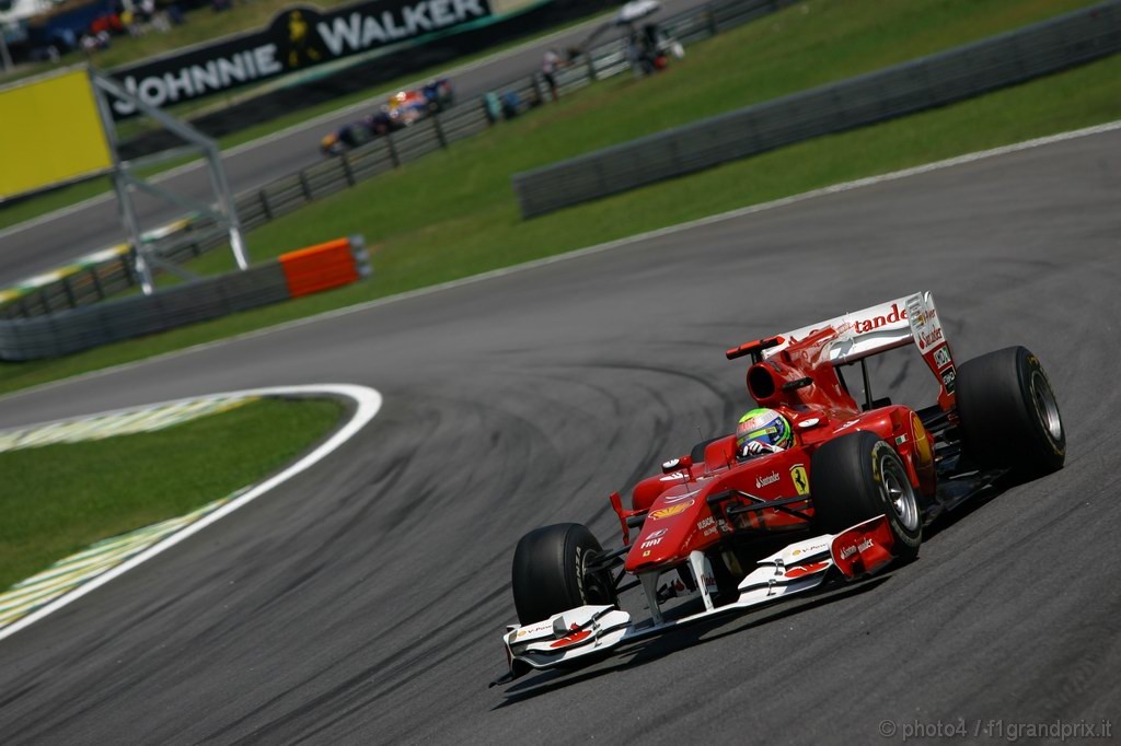 GP Brasile, Gara, Felipe Massa (BRA), Ferrari, F10 