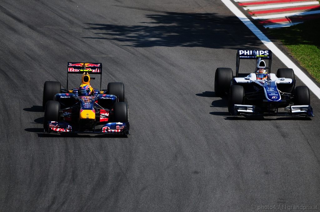 GP Brasile, Gara, Mark Webber (AUS), Red Bull Racing, RB6 