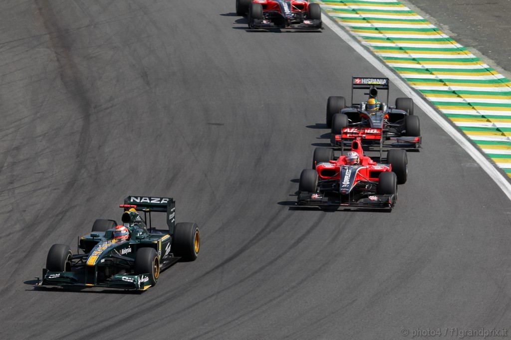 GP Brasile, Brazilian Grand Prix - Domenica
Interlagos, Sao Paulo, Brazil.
7th November 2010.
Jarno Trulli, Lotus T127 Cosworth.
World Copyright: Charles Coates/LAT Photographic
ref: Digital Image DX5J6397