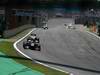 GP Brasile, Gara, Sébastien Buemi (SUI), Scuderia Toro Rosso, STR5 davanti a Kamui Kobayashi (JAP), BMW Sauber F1 Team, C29 