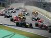 GP Brasile, Gara, Mark Webber (AUS), Red Bull Racing, RB6 e Lewis Hamilton (GBR), McLaren  Mercedes, MP4-25 