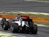 GP Brasile, Gara, Jenson Button (GBR), McLaren  Mercedes, MP4-25 e Kamui Kobayashi (JAP), BMW Sauber F1 Team, C29 