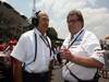 GP Brasile, Gara, Peter Sauber (SUI), BMW Sauber F1 Team, Team Principal  e Norbert Haug (GER), Motorsport chief  