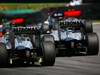 GP Brasile, Gara, Michael Schumacher (GER), Mercedes GP  F1 Team, MGP W01 e Nico Rosberg (GER), Mercedes GP F1 Team, MGP W01 