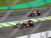 GP Brasile, Gara, Sebastian Vettel (GER), Red Bull Racing, RB6 vincitore e Mark Webber (AUS), Red Bull Racing, RB6 secondo 