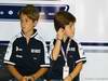 GP Brasile, Gara, Eduardo e Fernando sons of Rubens Barrichello (BRA), Williams, FW32 