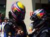 GP Brasile, Gara, Mark Webber (AUS), Red Bull Racing, RB6 secondo e Sebastian Vettel (GER), Red Bull Racing, RB6 vincitore 