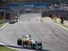 GP Brasile, Gara, Nico Hulkenberg (GER), Williams, FW32 e Fernando Alonso (ESP), Ferrari, F10 