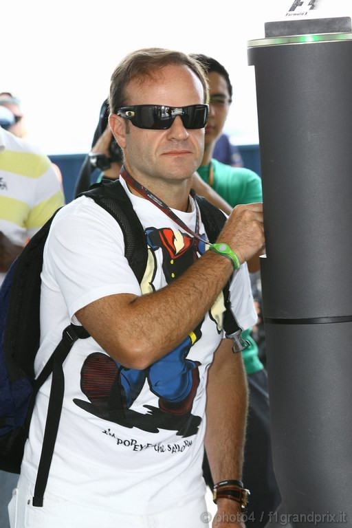 GP Brasile, Giovedi', Rubens Barrichello (BRA), Williams, FW32 