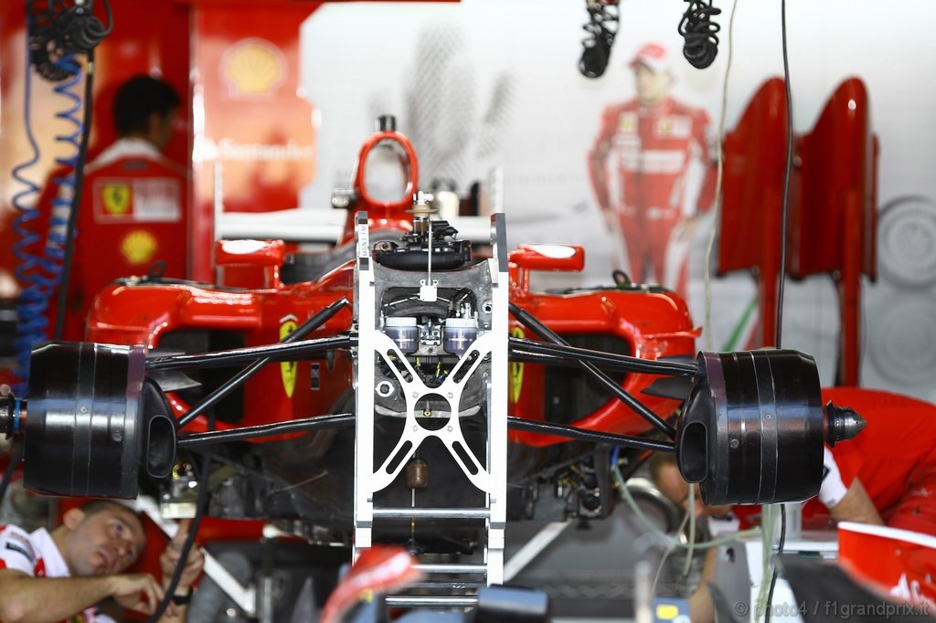 GP Brasile, Giovedi', cuderia Ferrari, F10 