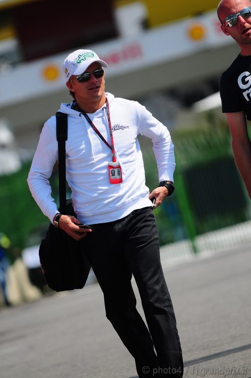 GP Brasile, Giovedi', Heikki Kovalainen (FIN), Lotus Racing, T127 