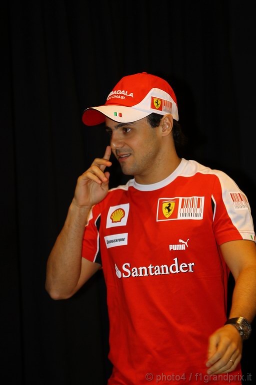 GP Brasile, Giovedi', Felipe Massa (BRA), Ferrari, F10 