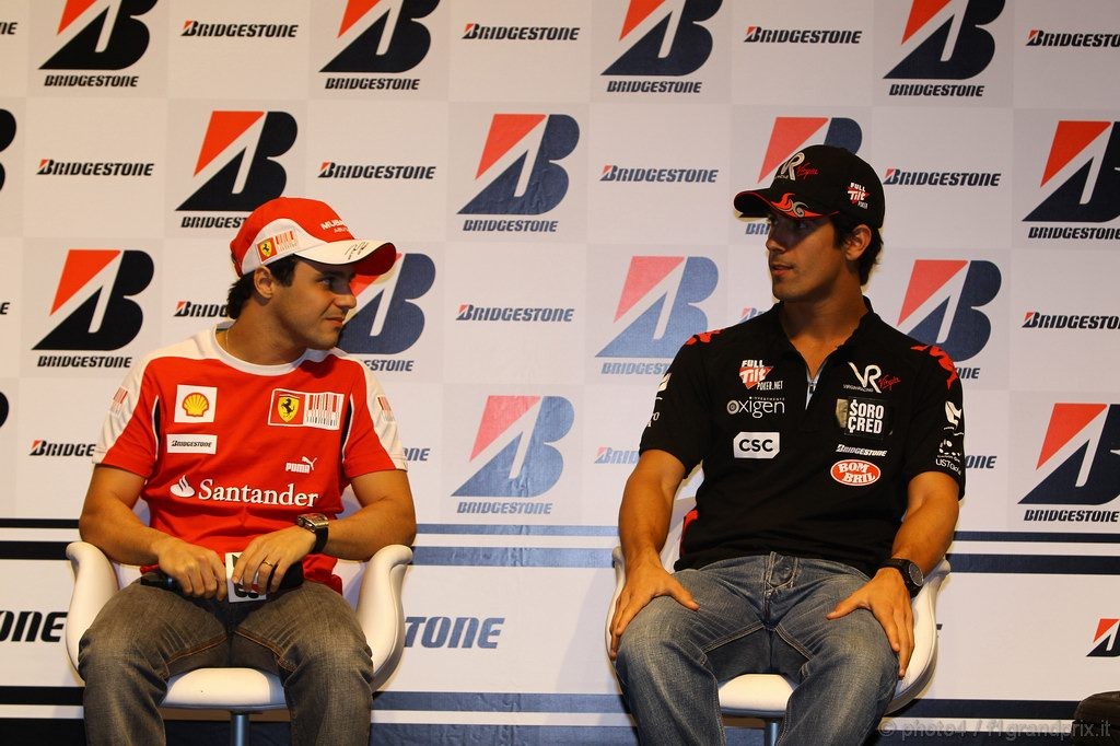 GP Brasile, Giovedi', Felipe Massa (BRA), Ferrari, F10 