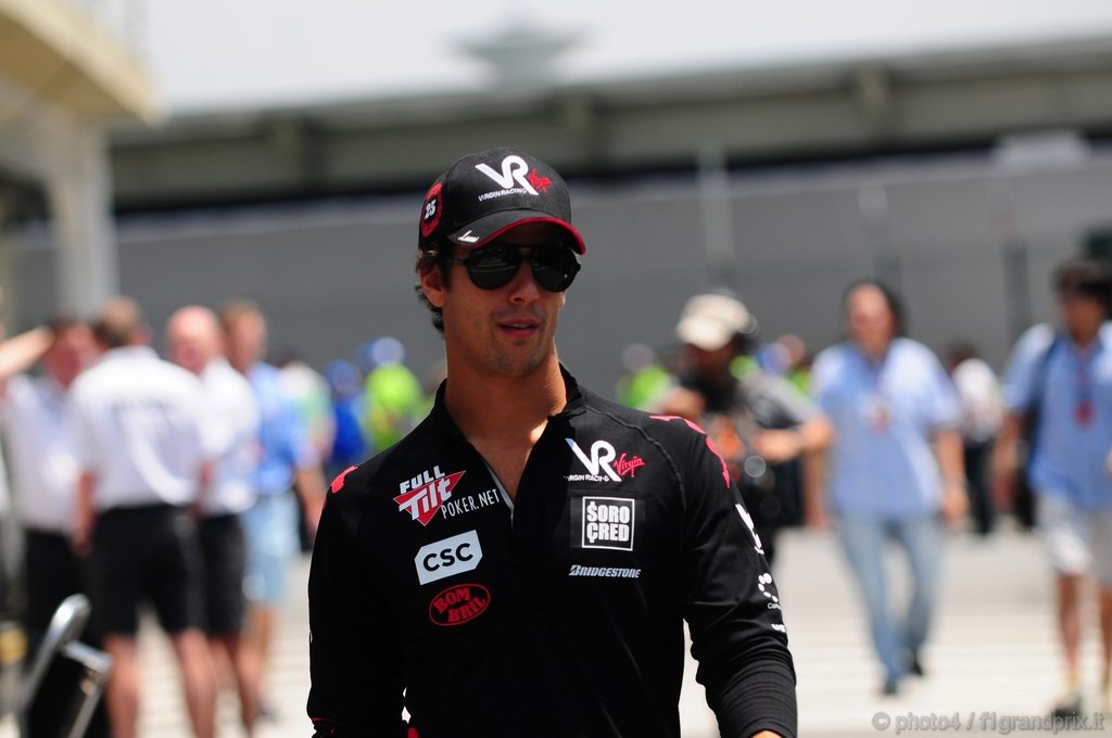GP Brasile, Giovedi', Lucas Di Grassi (BRA), Virgin Racing, VR-01 