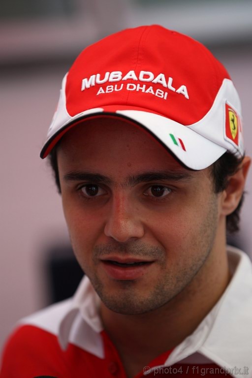 GP Brasile, Giovedi', Felipe Massa (BRA), Ferrari, F10 