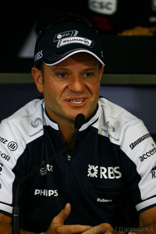 GP Brasile, Giovedi', Rubens Barrichello (BRA), Williams, FW32 