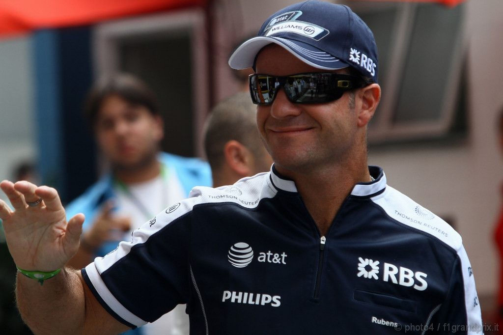 GP Brasile, Giovedi', Rubens Barrichello (BRA), Williams, FW32 