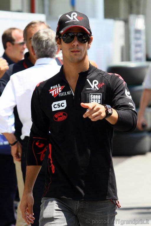 GP Brasile, Giovedi', Lucas Di Grassi (BRA), Virgin Racing, VR-01 