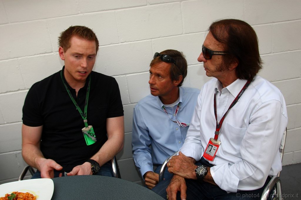 GP Brasile, Giovedi', Emerson Fittipaldi (BRA), Ex F1 Champion 