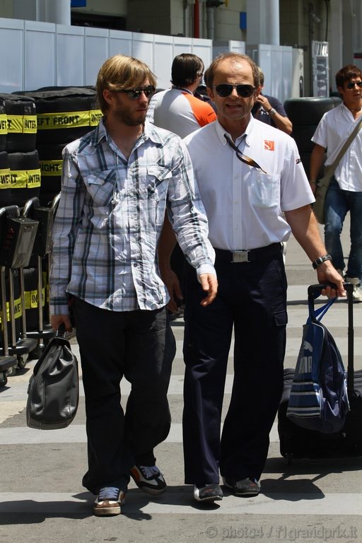 GP Brasile, Giovedi', Nick Heidfeld (GER), BMW Sauber F1 Team, C29  