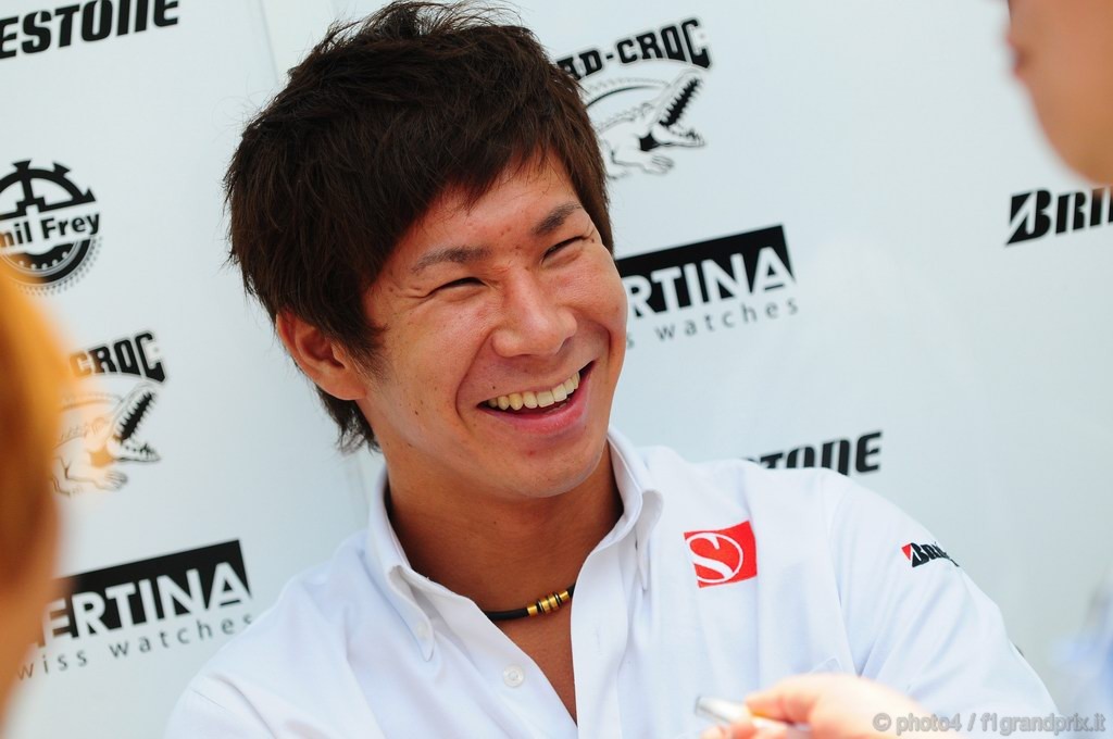 GP Brasile, Giovedi', Kamui Kobayashi (JAP), BMW Sauber F1 Team, C29 