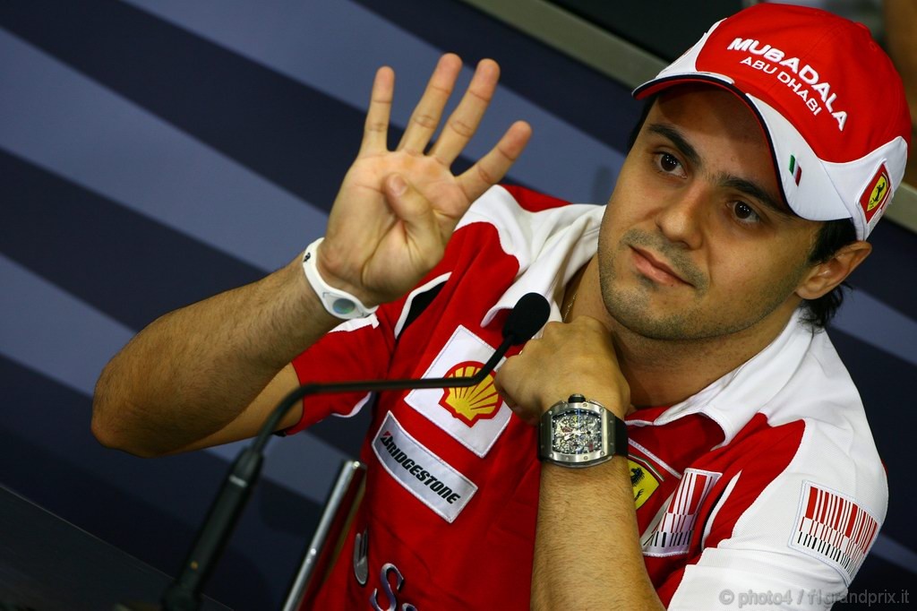 GP Brasile, Giovedi', Felipe Massa (BRA), Ferrari, F10 