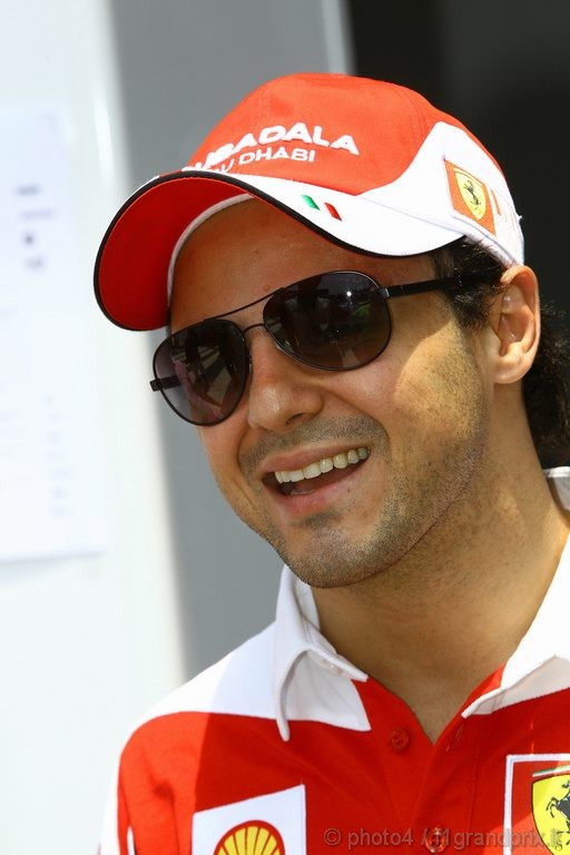 GP Brasile, Giovedi', Felipe Massa (BRA), Ferrari, F10 