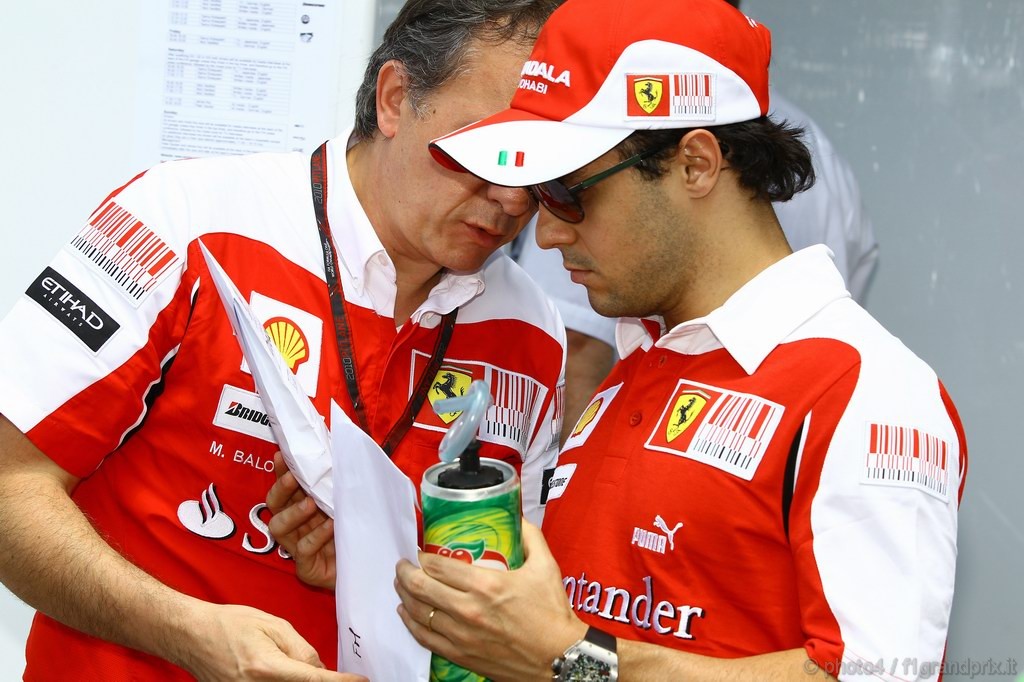 GP Brasile, Giovedi', Felipe Massa (BRA), Ferrari, F10 