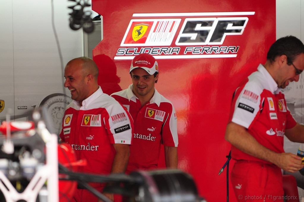 GP Brasile, Giovedi', Felipe Massa (BRA), Ferrari, F10 