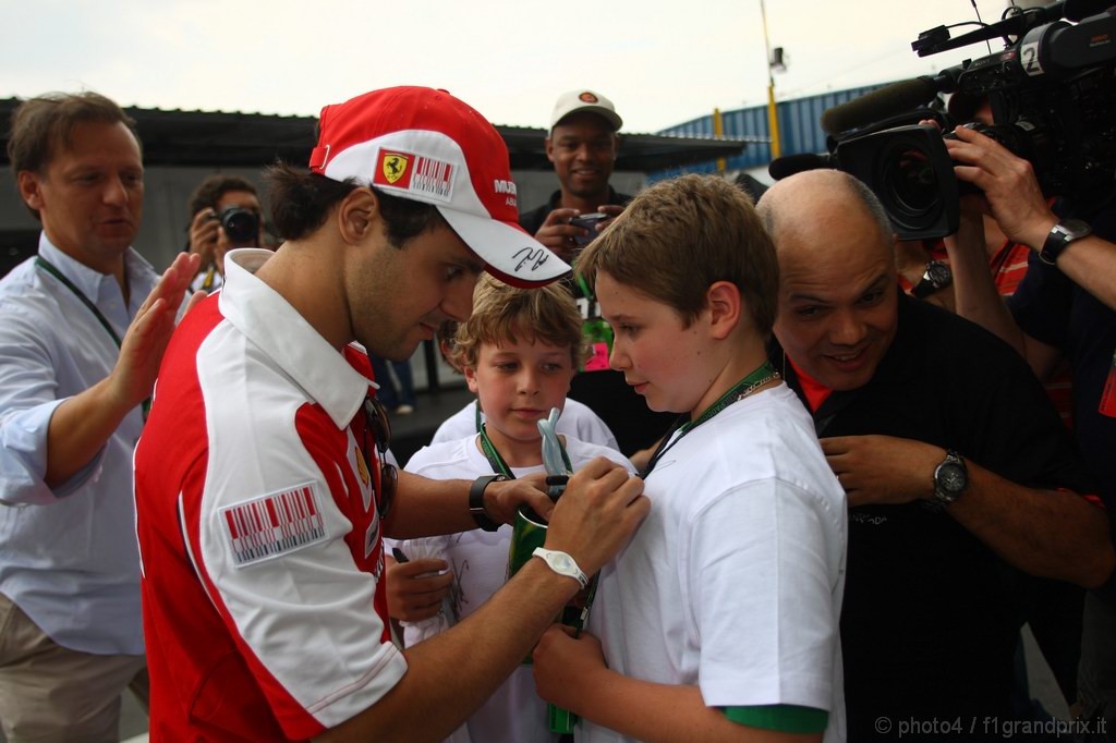GP Brasile, Giovedi', Felipe Massa (BRA), Ferrari, F10 