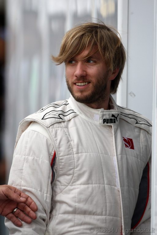 GP Brasile, Giovedi', Nick Heidfeld (GER), BMW Sauber F1 Team, C29  