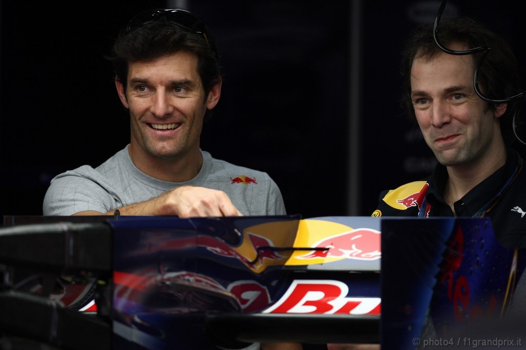 GP Brasile, Giovedi', Mark Webber (AUS), Red Bull Racing, RB6 