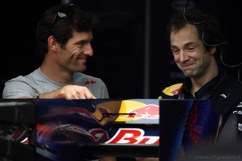 GP Brasile, Giovedi', Mark Webber (AUS), Red Bull Racing, RB6 