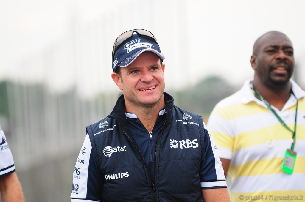 GP Brasile, Giovedi', Rubens Barrichello (BRA), Williams, FW32 