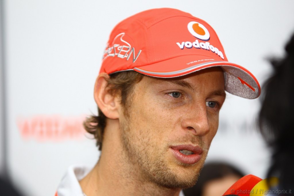 GP Brasile, Giovedi', Jenson Button (GBR), McLaren  Mercedes, MP4-25 
