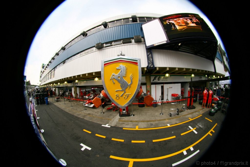 GP Brasile, Giovedi', Ferrari  