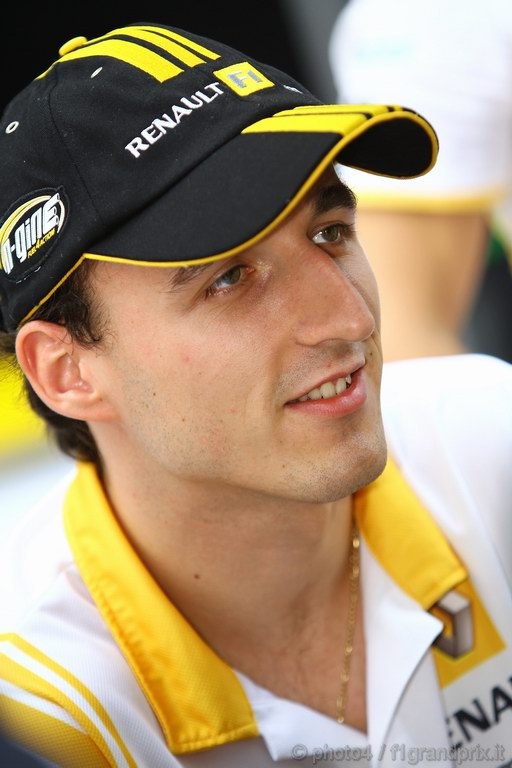 GP Brasile, Giovedi', Robert Kubica (POL), Renault F1 Team, R30 