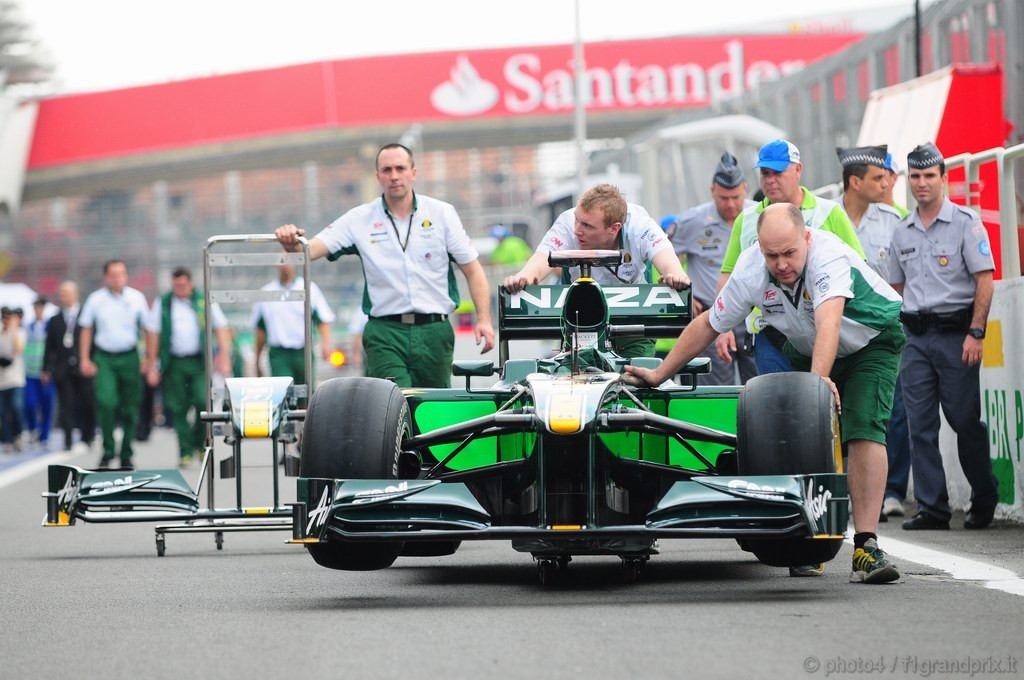 GP Brasile, Giovedi', Lotus Racing, T127 