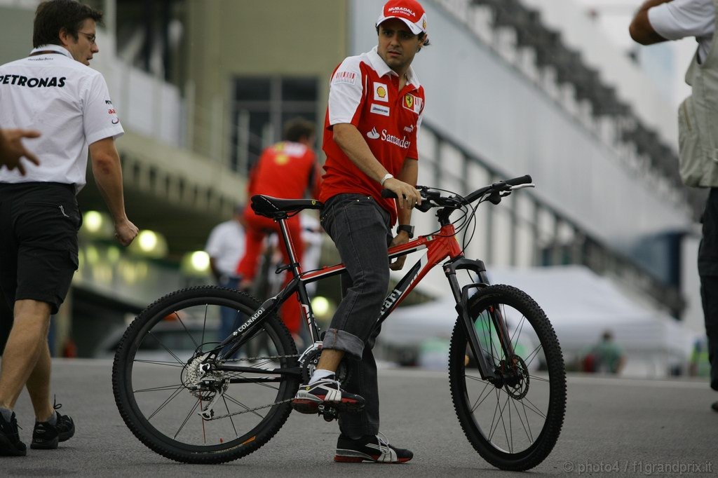 GP Brasile, Giovedi', Felipe Massa (BRA), Ferrari, F10 