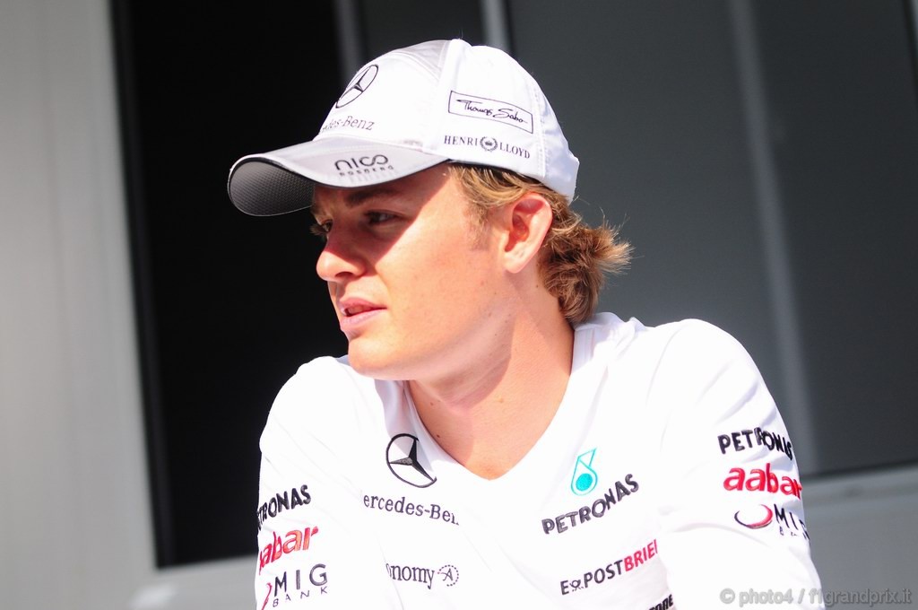GP Brasile, Giovedi', Nico Rosberg (GER), Mercedes GP F1 Team, MGP W01 