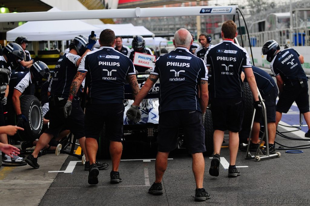 GP Brasile, Giovedi', Williams, FW32 