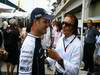 GP Brasile, Giovedi', Rubens Barrichello (BRA), Williams, FW32 e Emerson Fittipaldi (BRA), Ex F1 Champion 