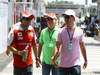 GP Brasile, Giovedi', Felipe Massa (BRA), Ferrari, F10 with his father Luis Antonio Massa (BRA) e his brother Dudu